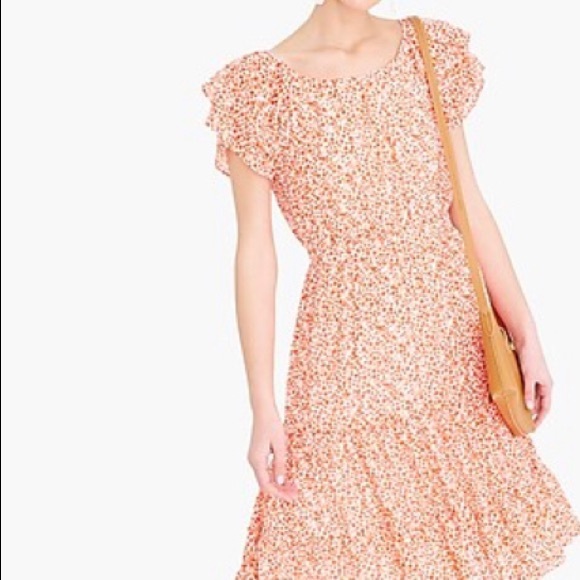 J. Crew Factory tiered floral dress - Picture 3 of 8